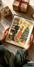Retro Christmas Plakat - Posterbox