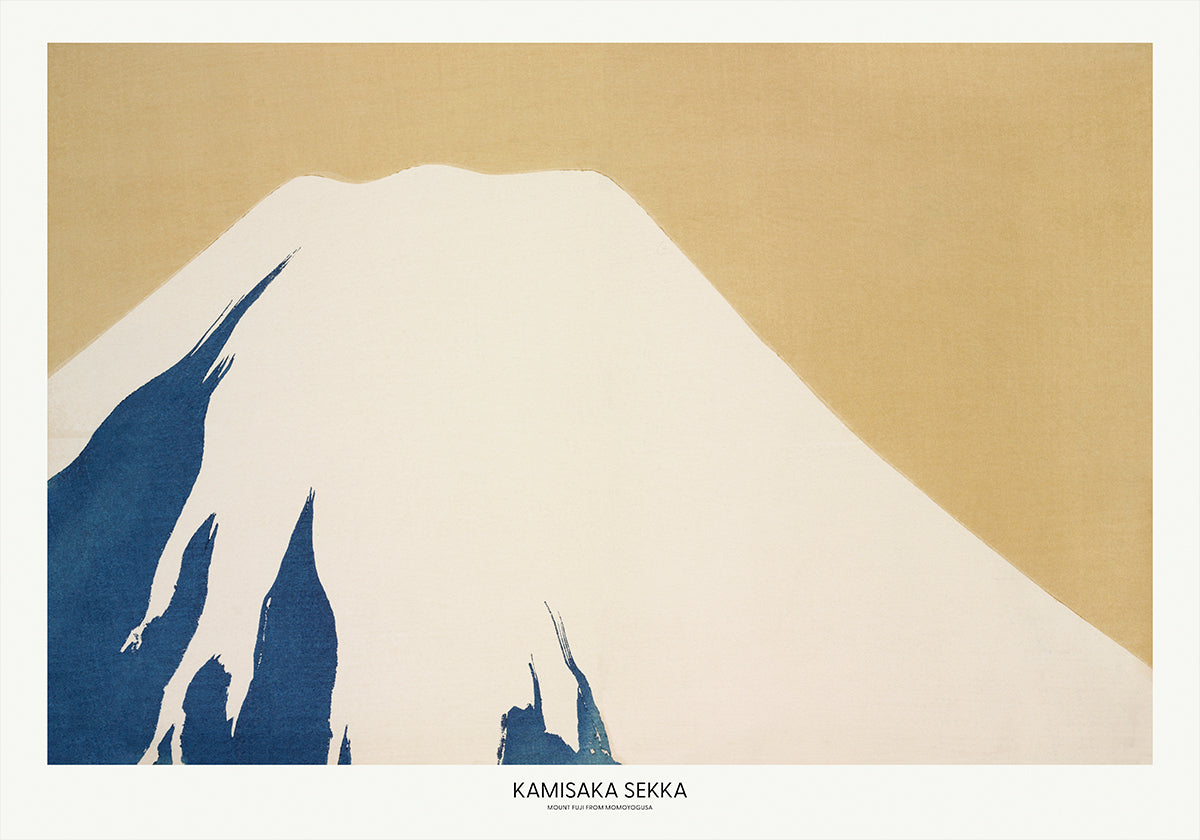Mount Fuji Vun Momoyogusa Affiche
