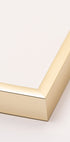 Guld Metalramme - Posterbox.dk