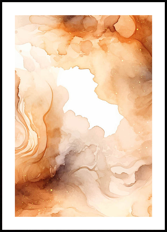 Abstraction in Autumn Colors Plakat - Posterbox.dk