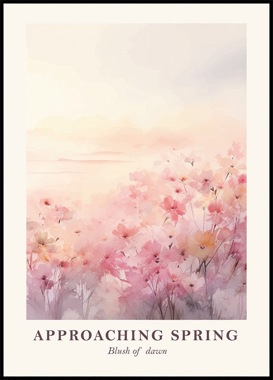 Approaching Spring Plakat - Posterbox.dk