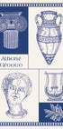 Athens Greece Heritage Plakat - Posterbox.dk
