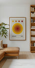 Bauhaus Colors Orange Plakat - Posterbox.dk
