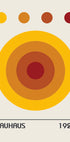 Bauhaus Colors Orange Plakat - Posterbox.dk