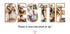 Bestie Photo Collage Personal - Posterbox