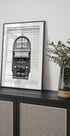 Chanel Boutique Black and White Plakat - Posterbox.dk