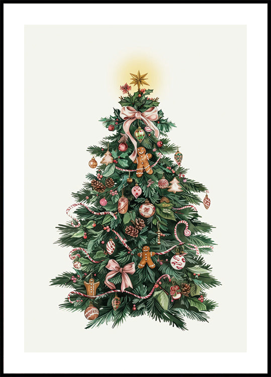 Christmas Tree  Plakat - Posterbox.dk