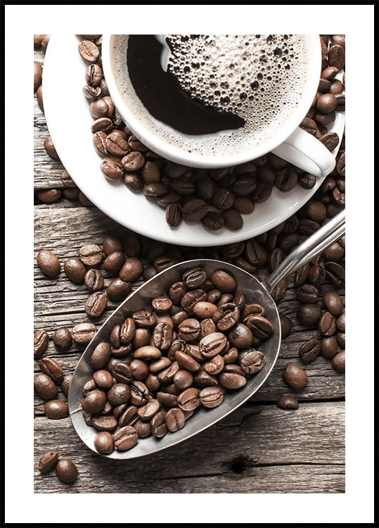 Coffee Beans No.3 Plakat - Posterbox.dk