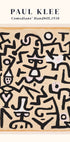 Comedians’ Handbill, abstract faces and playful forms Plakat - Posterbox.dk