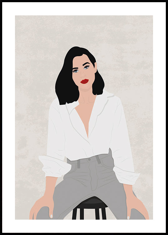Confident Woman Plakat - Posterbox.dk