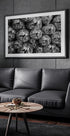 Disco Balls in Black and White Plakat - Posterbox.dk