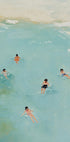 Floating in Aqua Waters Plakat - Posterbox.dk