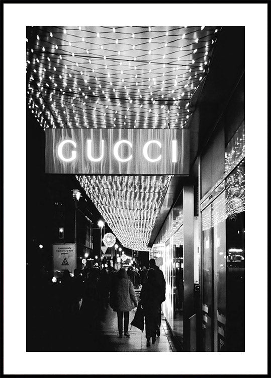 Gucci Style - Fashion Plakat - Posterbox.dk