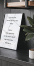Just In Case motivation Plakat - Posterbox.dk