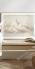 Neutral Cloudscape Watercolor Plakat - Posterbox.dk
