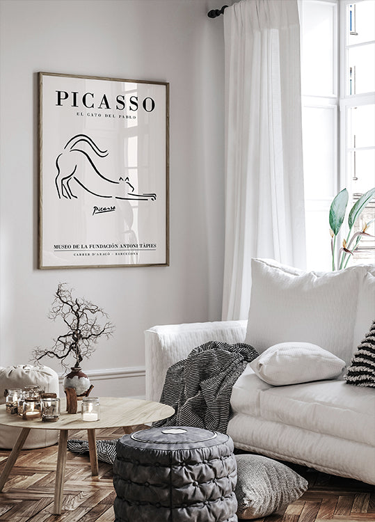 Pablo Picasso El Gato Plakat - Posterbox.dk