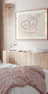 Personalized Couple Locke Poster - Posterbox.dk