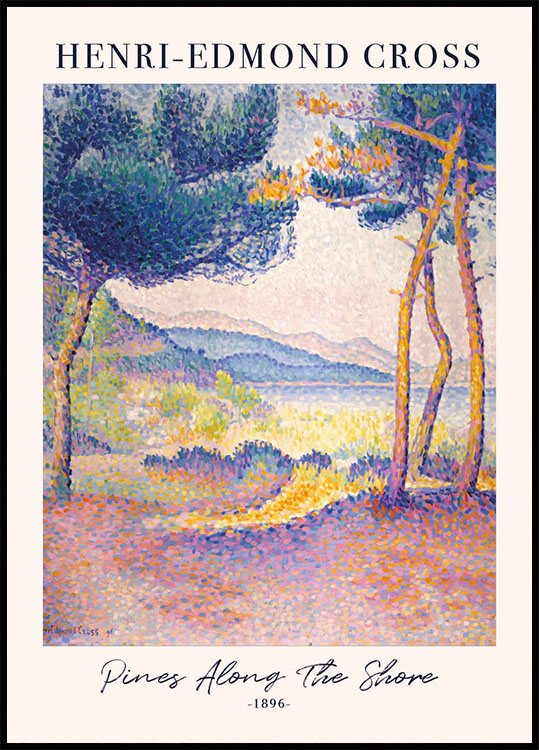 Pines Along the Shore Plakat - Posterbox.dk