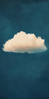Soft White Cloud on Blue Sky Plakat - Posterbox.dk