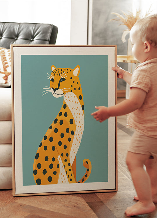 Spotted Cat Plakat - Posterbox.dk