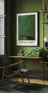 The Park, pointillist landscape tree Plakat - Posterbox.dk