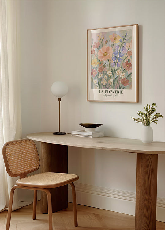 Un jardin en fleur - Posterbox