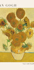Vase with Sunflowers Plakat - Posterbox.dk