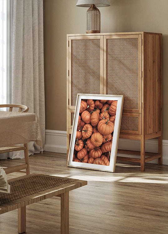 Warm Autumn Pumpkins Plakat - Posterbox.dk