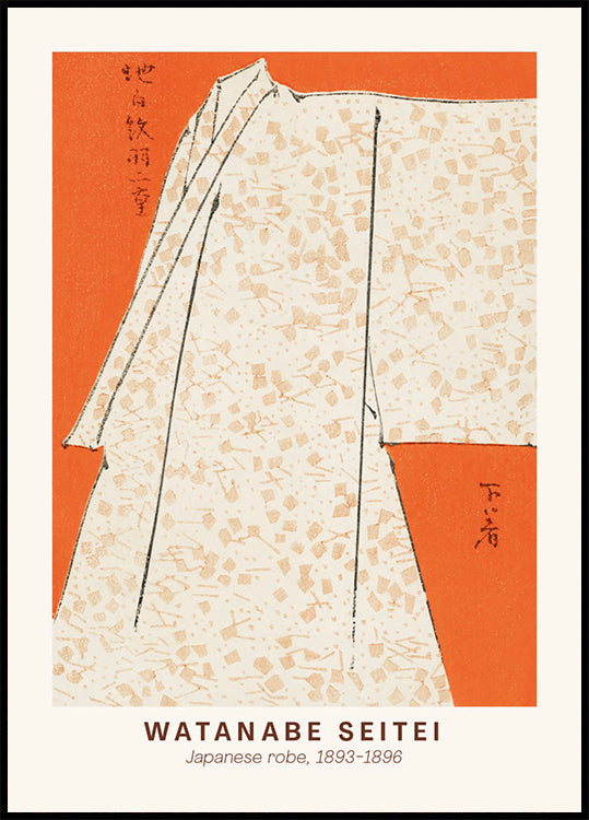 Watanabe Seitei Japanese Robe Plakat - Posterbox.dk