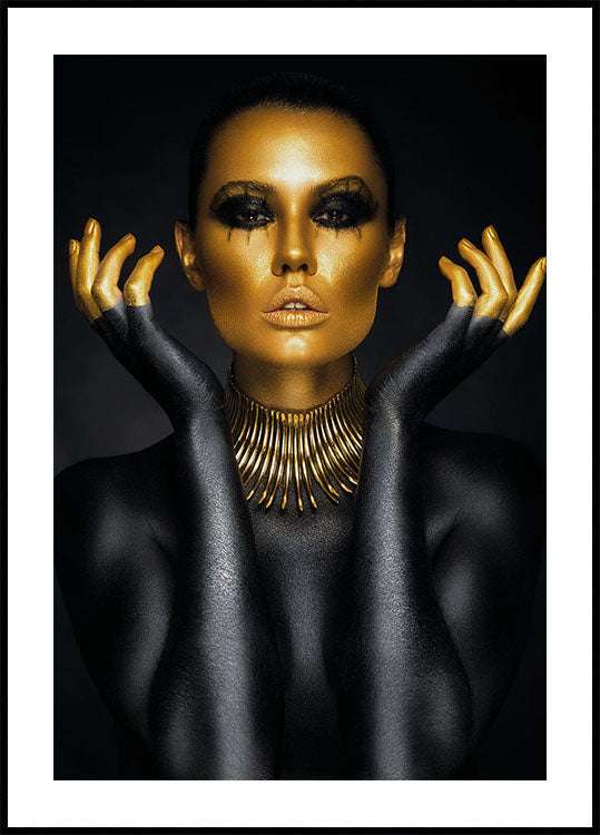 Woman in Gold Portrait Plakat - Posterbox.dk