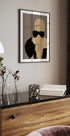 Woman with Black Bow Plakat - Posterbox.dk