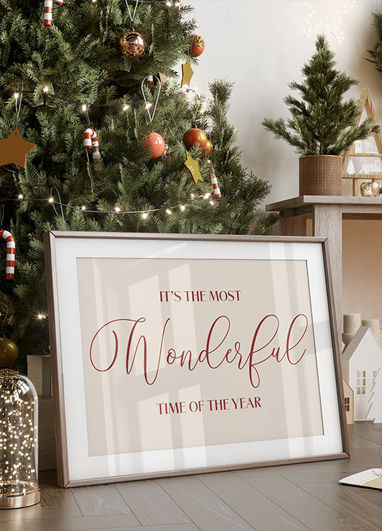 Wonderful Time Plakat - Posterbox.dk