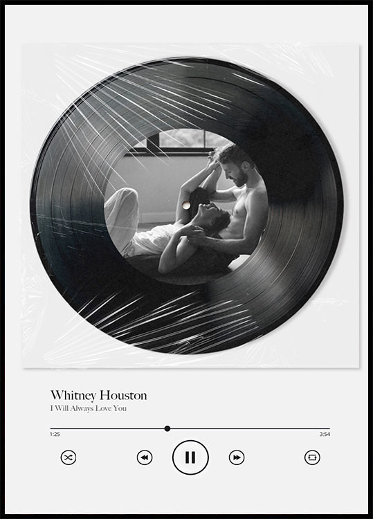 Your Song, Your Story, Personalized Vinyl Record Plakat - Posterbox.dk