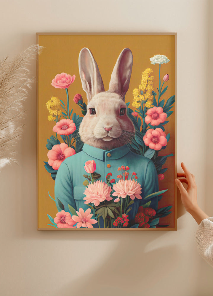 Bunny in Bloom Plakat