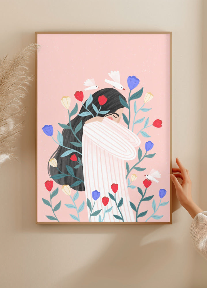 Blossoms and Serenity Plakat