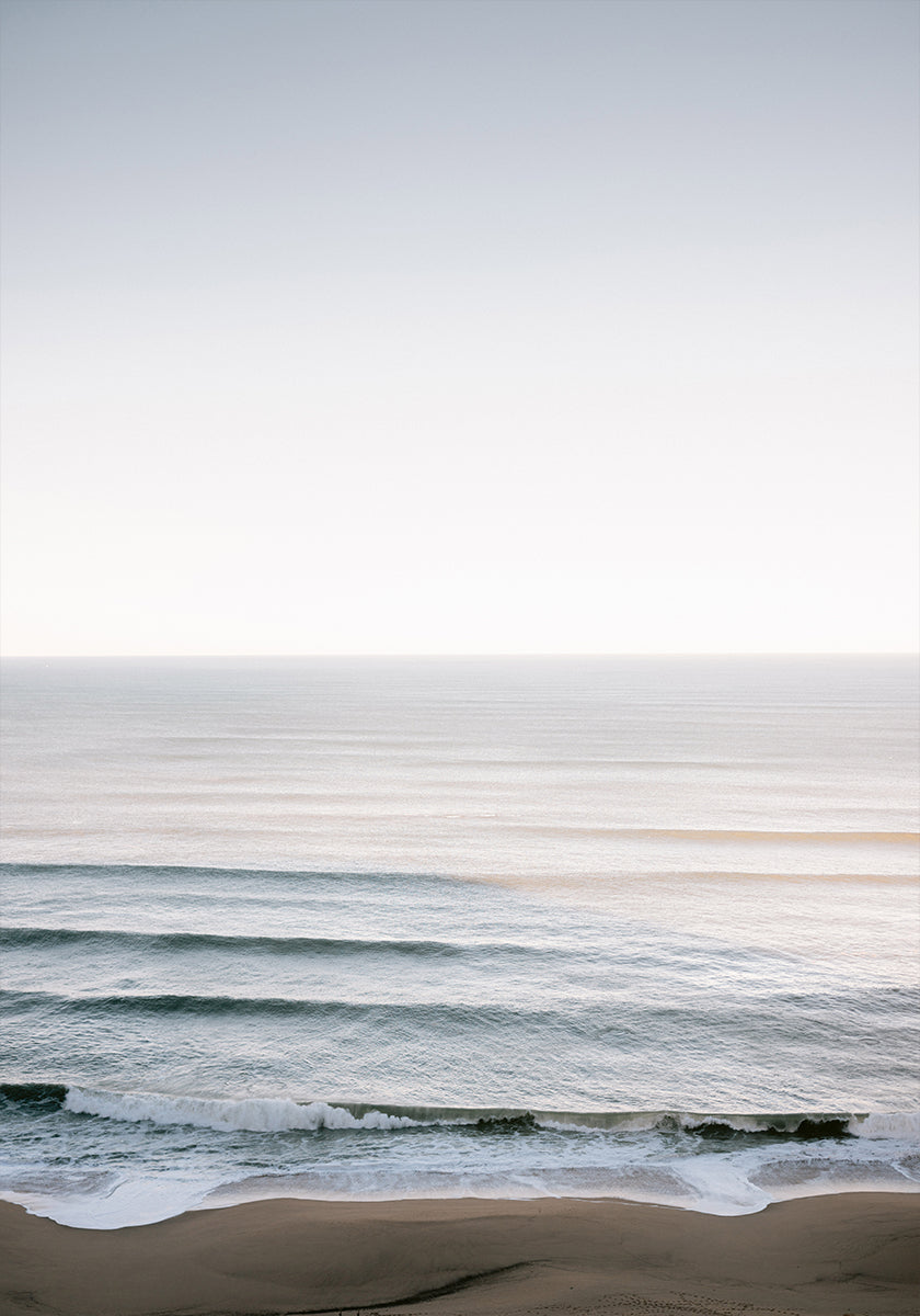 Waves of Ericeira Portugal Plakat - Posterbox