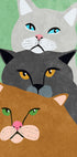 Cat Trio Plakat - Posterbox
