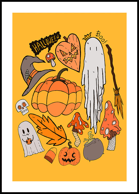 Halloween vibes 2 Plakat - Posterbox