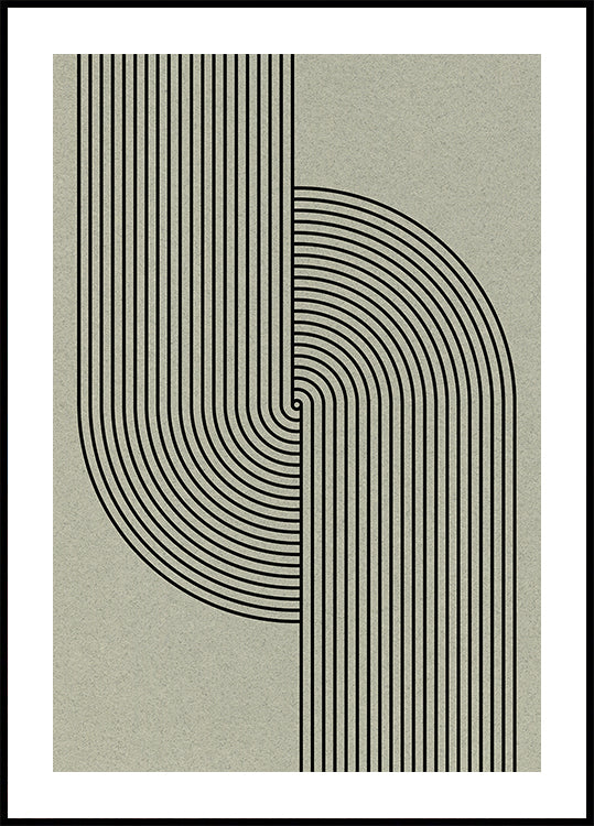 Curved Symmetry - Posterbox