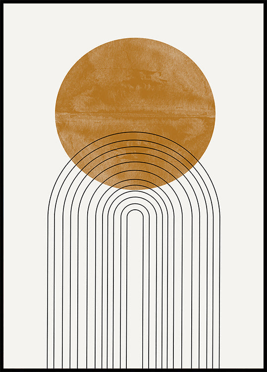 Golden Arch Echoes Plakat - Posterbox
