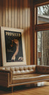 Art Deco Prosecco Wall Art Of An Ostrich Plakat - Posterbox