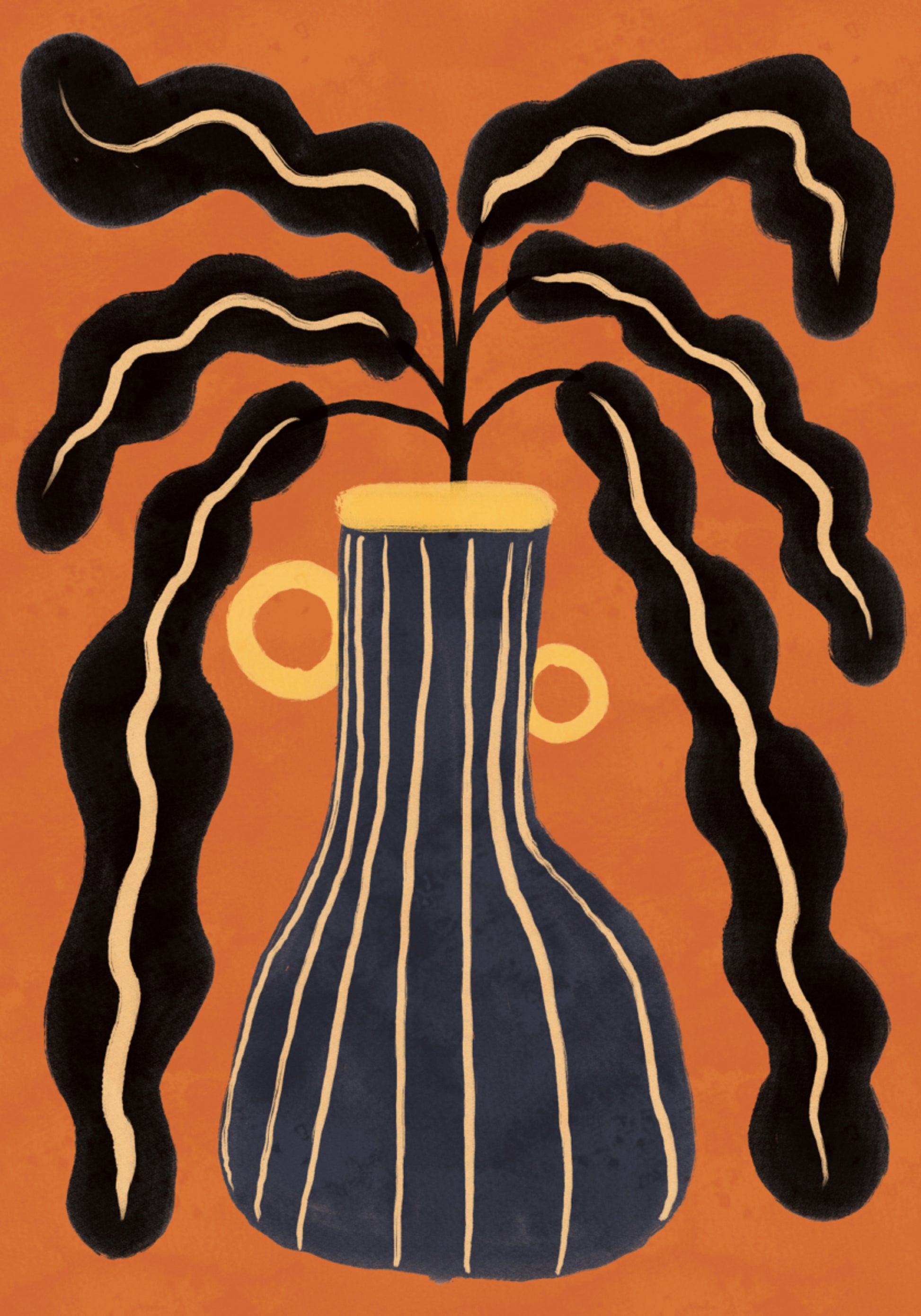 Modern botanesch Vase