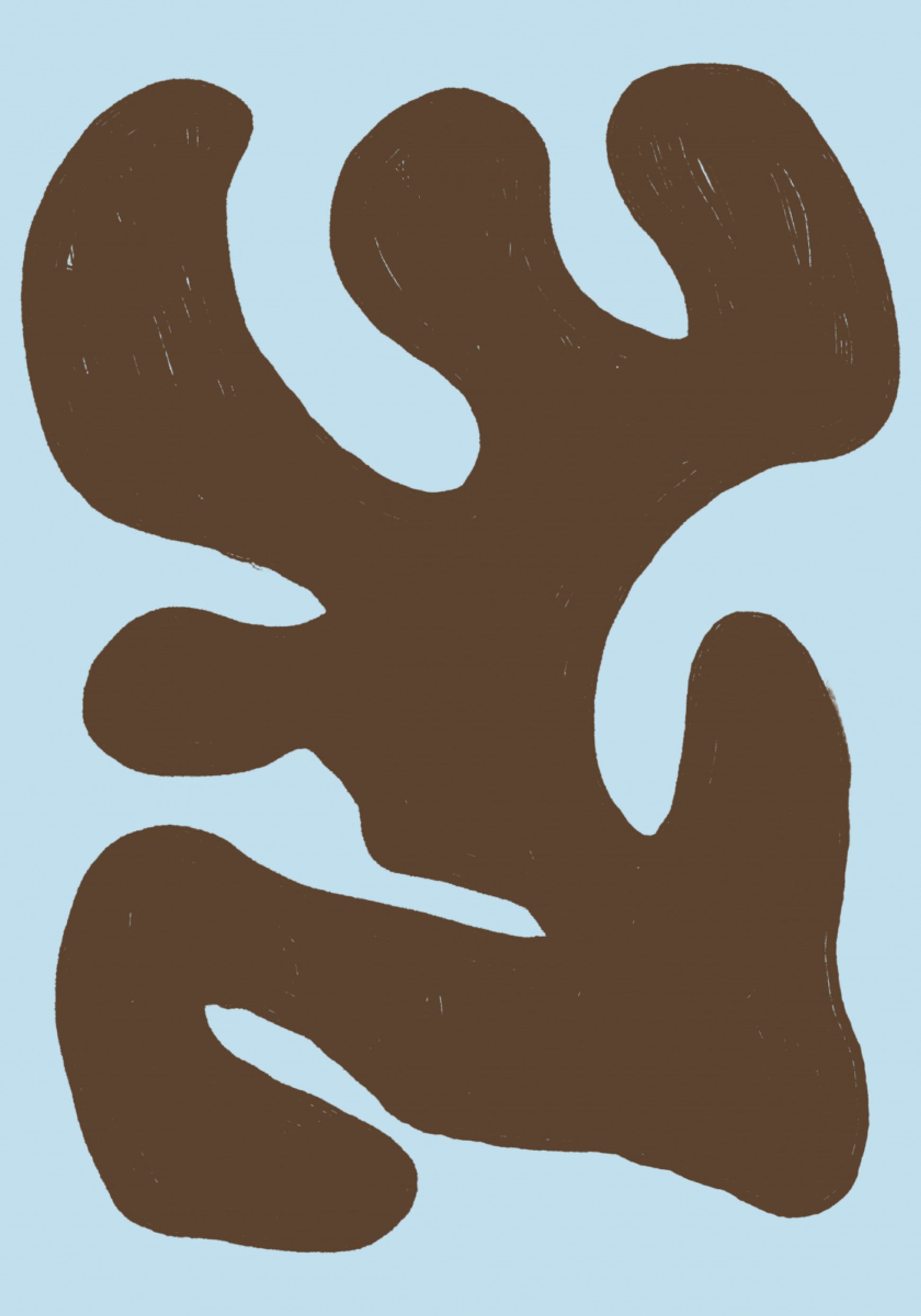 Organic Brown Shape