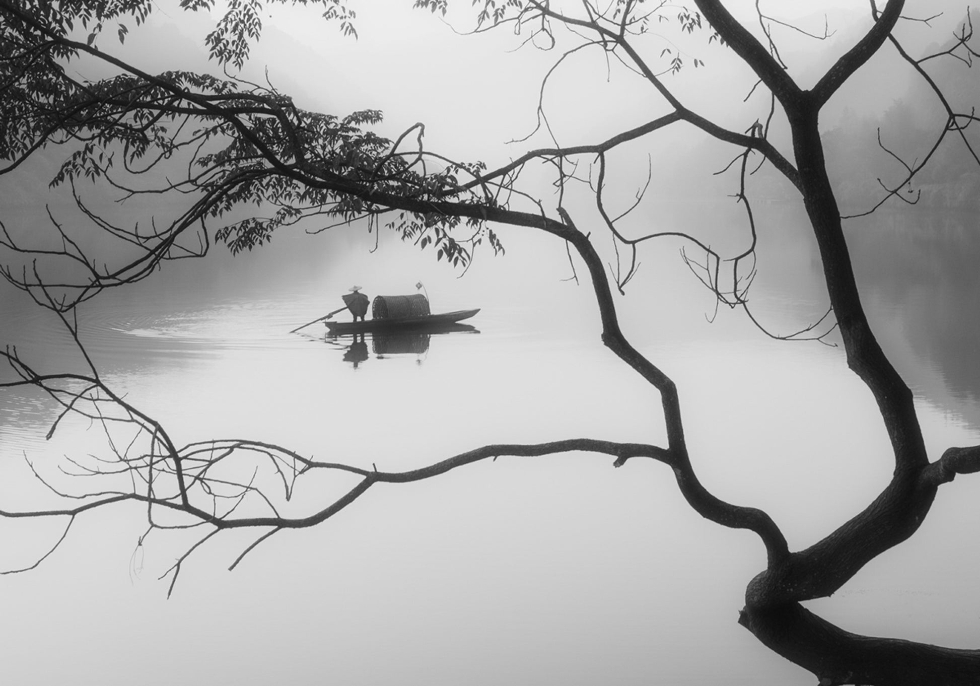 Lone Boatman Mist