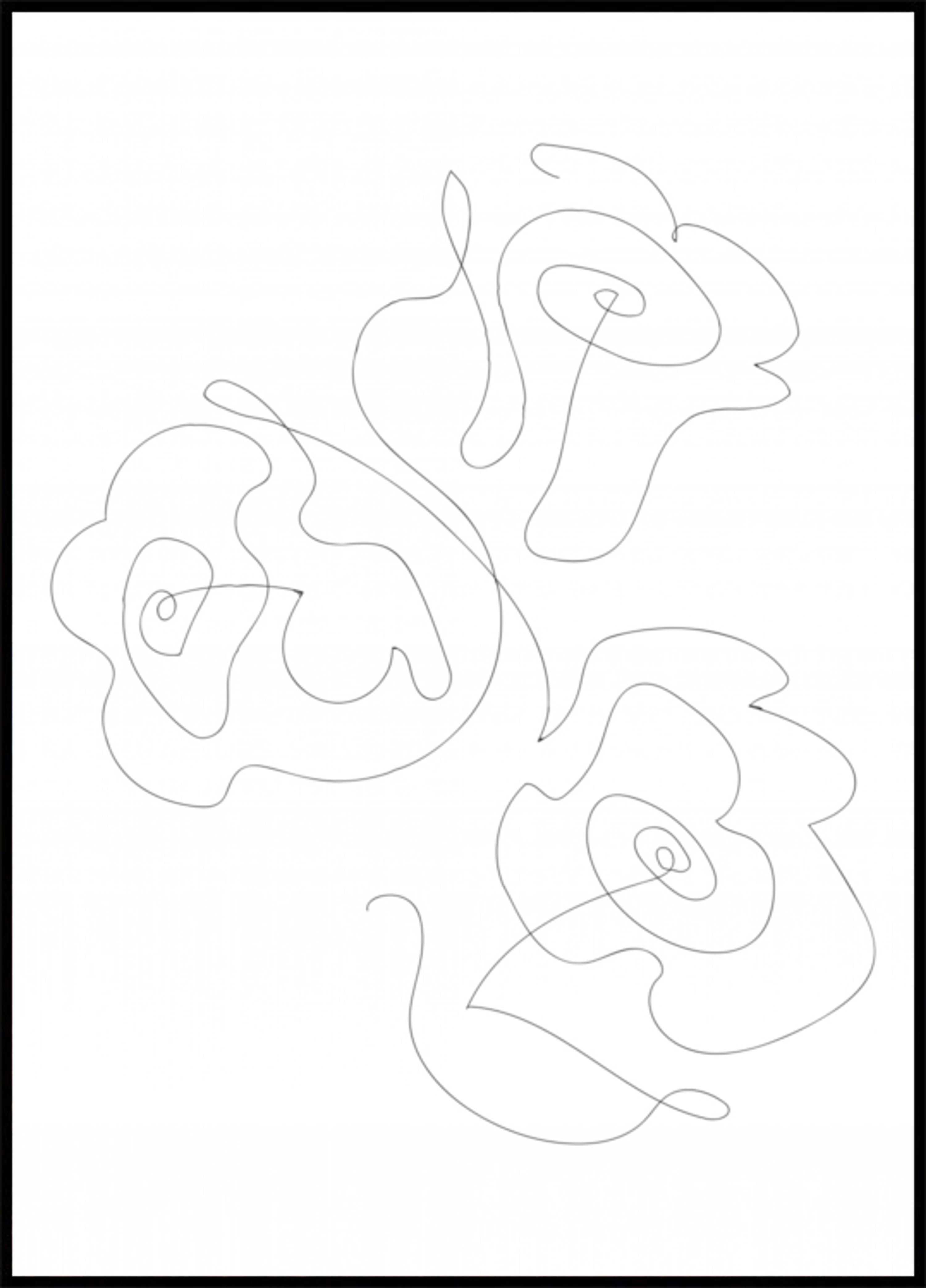 Minimalistesch Linn Blummen