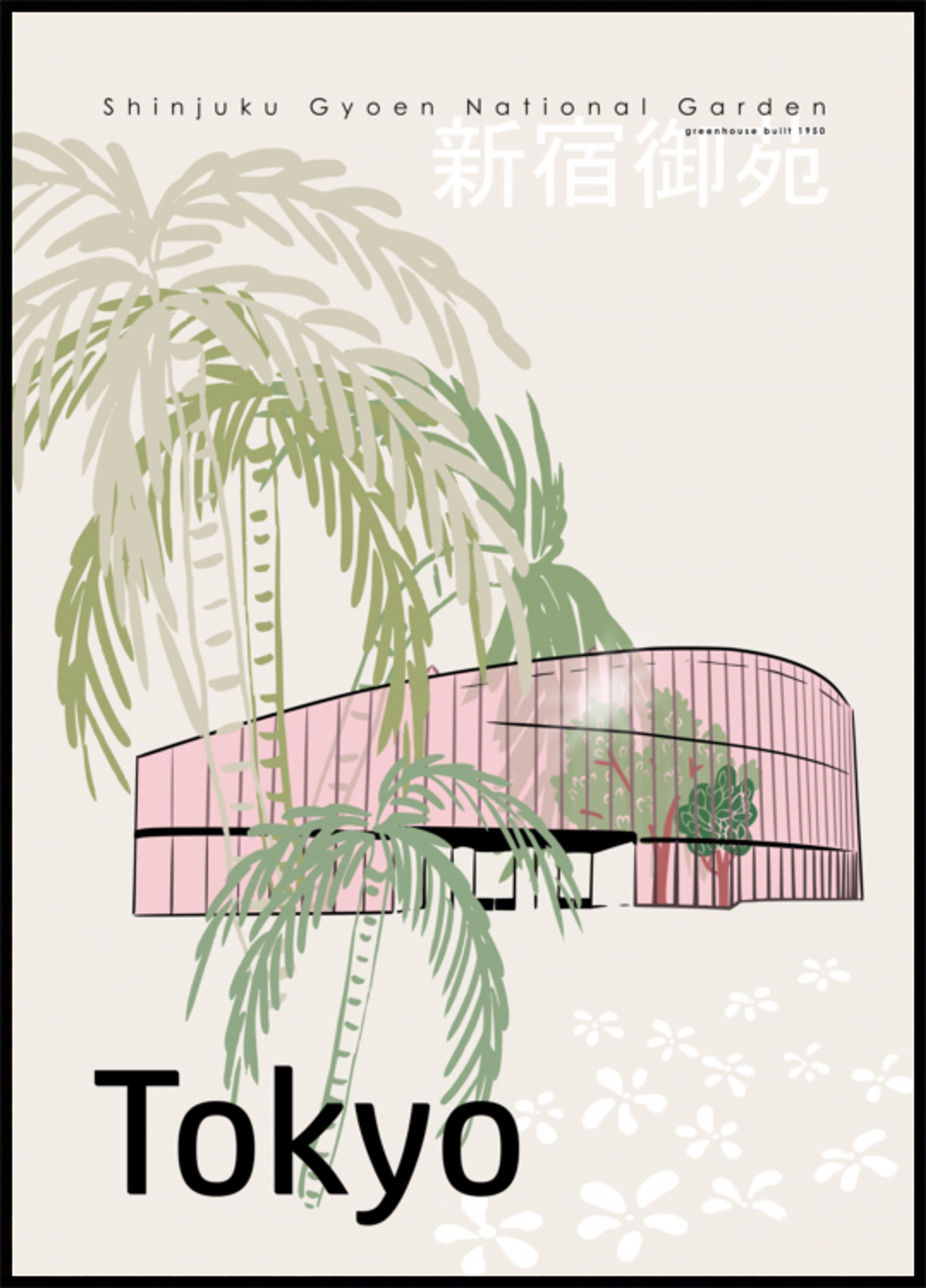 Shinjuku Gyoen Tropical Treibhauseffekt