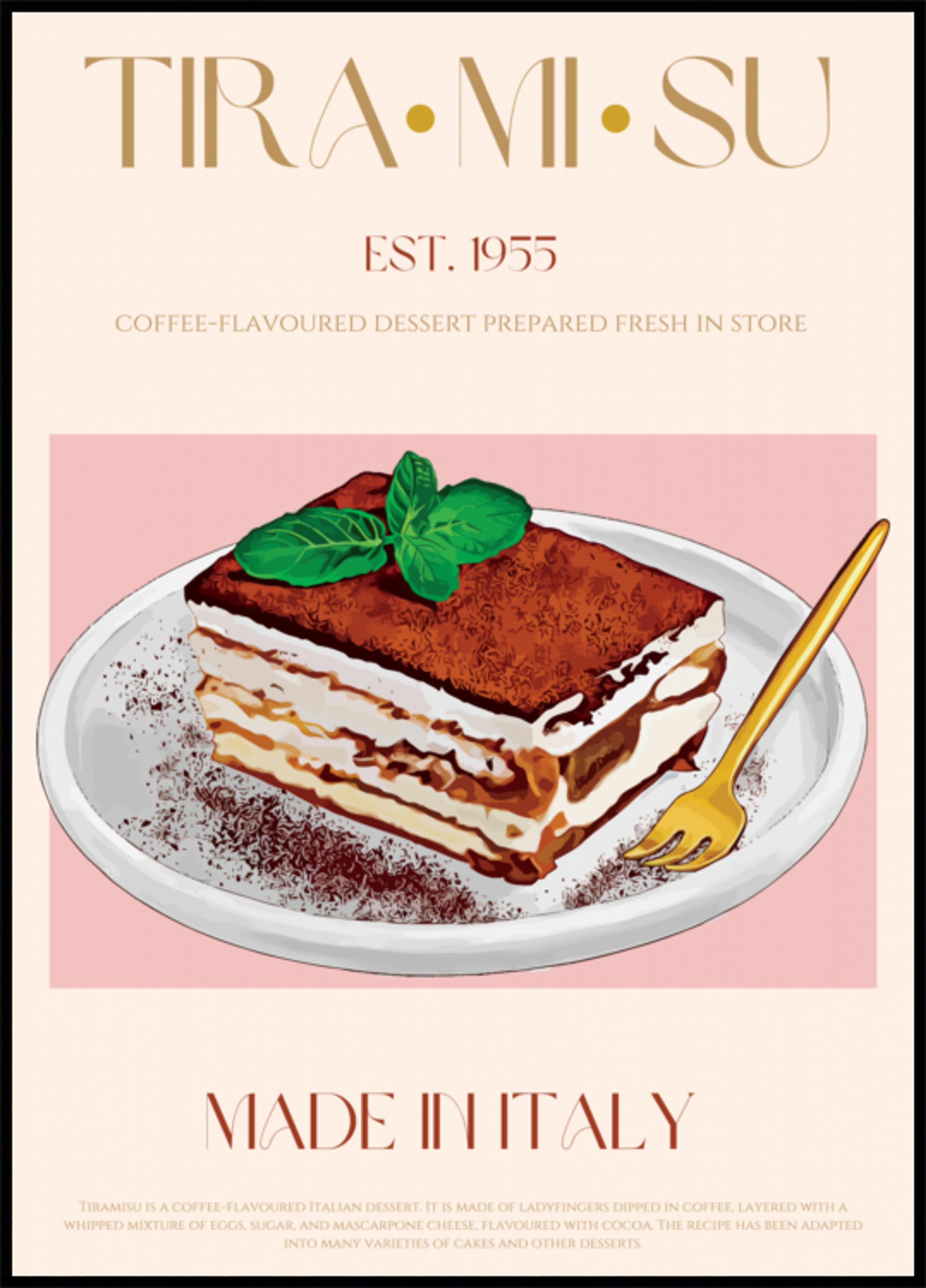 Klasszikus olasz tiramisu