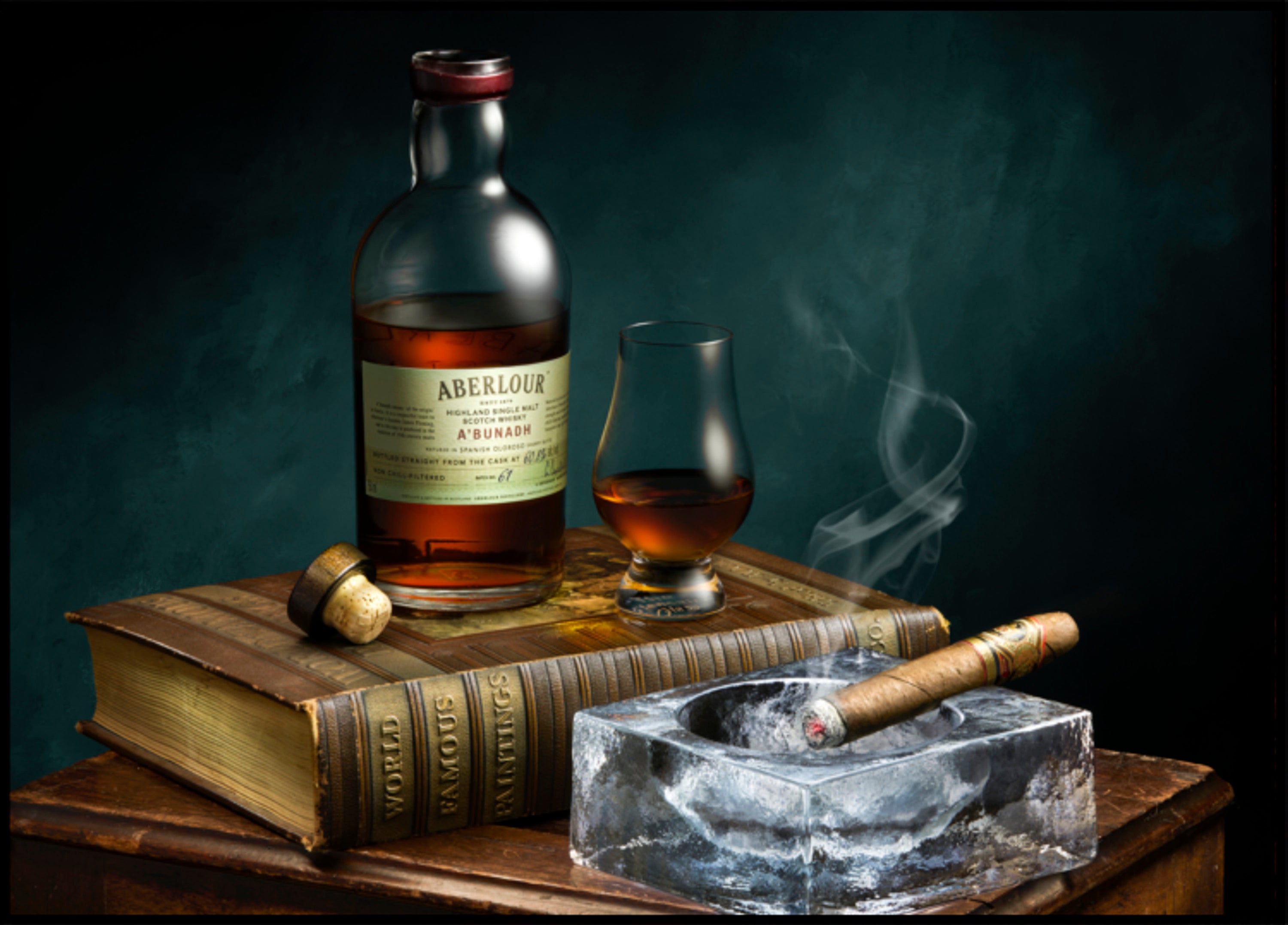 Whisky Zigare Buch