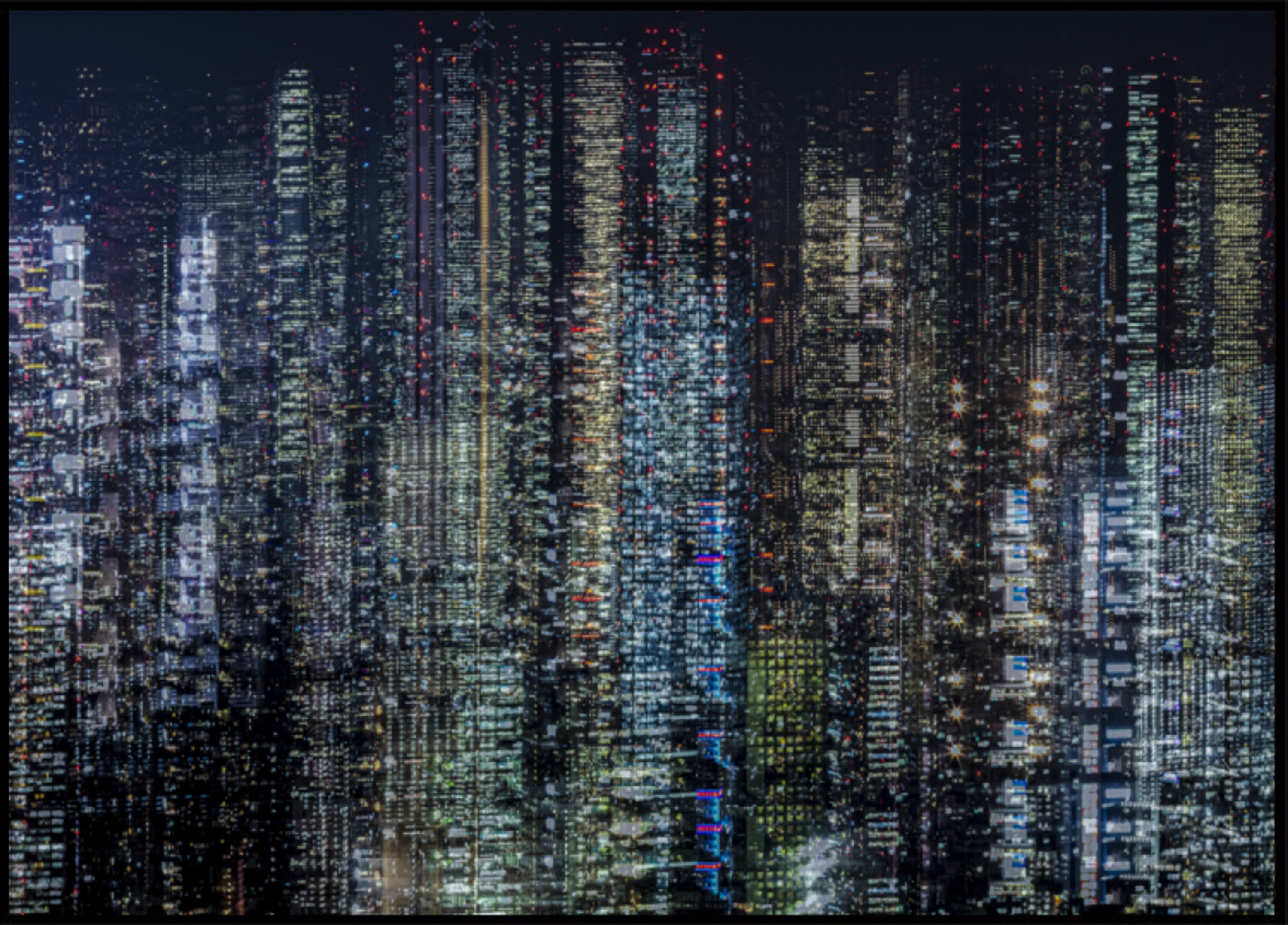 Vibrant City Night Lights