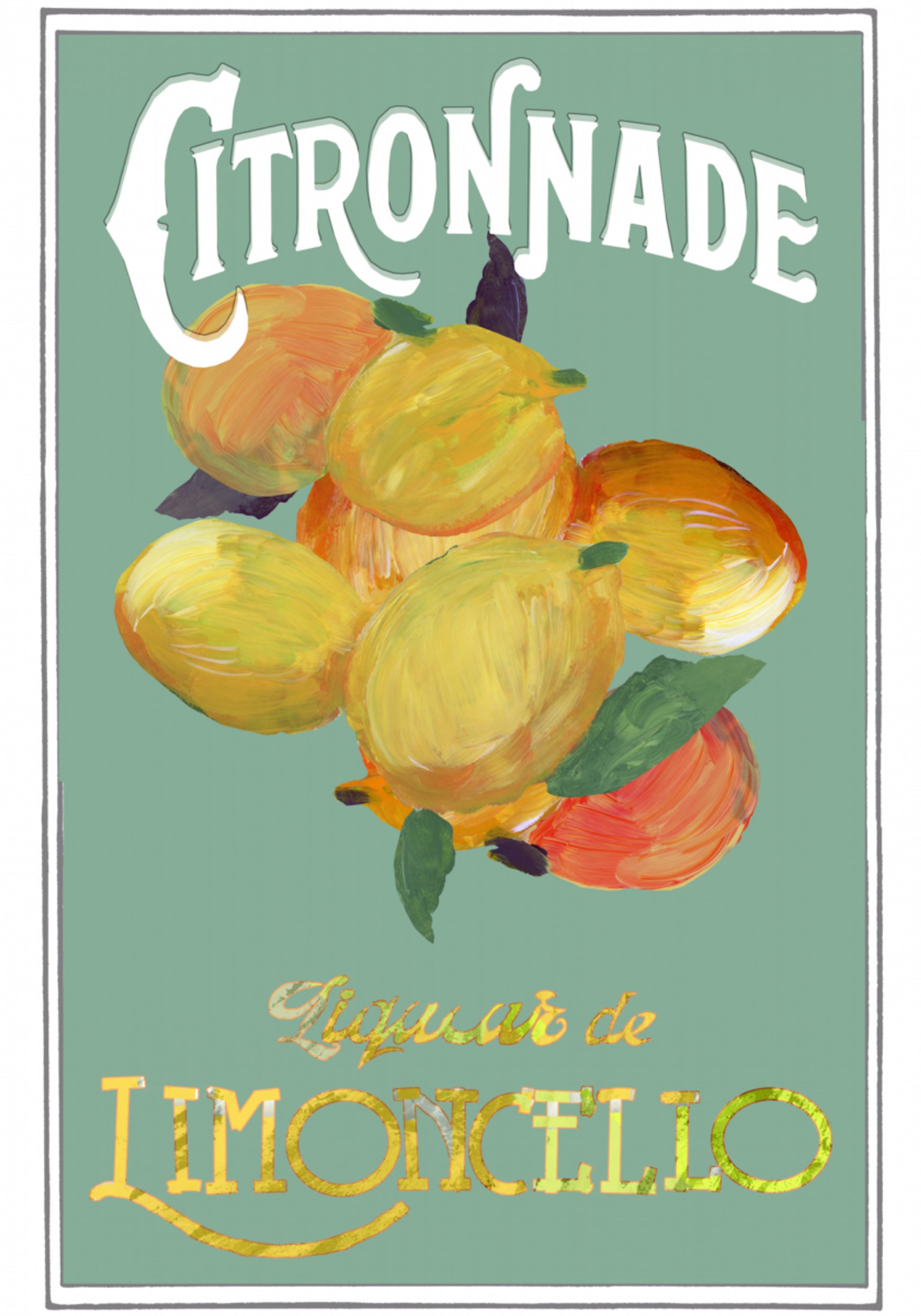 Vintage Limoncello Limonade
